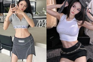 Hot girl Trung Quốc khoe vòng eo ngỡ sản phẩm photoshop