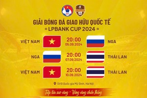 ĐT Việt Nam sẽ đấu chủ nhà World Cup 2018 vào đầu tháng 9