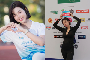 Cô giáo Thái Lan đẹp quyến rũ nhờ marathon 