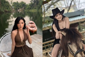 Nữ streamer Thái Lan "đổi nghề" chuyển hướng quyến rũ "hết nấc"