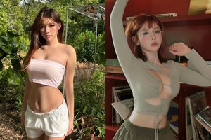 Hot girl mới nổi Thread "flex" ngoại hình siêu nóng bỏng