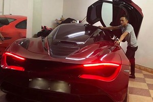 Cường Đô la “soi hàng” siêu xe McLaren 720S hơn 20 tỷ 