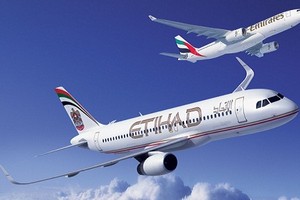 Emirates và Etihad có thể sáp nhập thành hãng bay lớn nhất TG