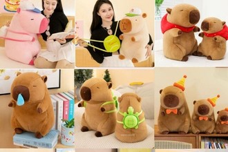 Sức hút của những chú Capybara chưa hạ nhiệt, giới trẻ tranh thủ săn lùng loạt item hot hit