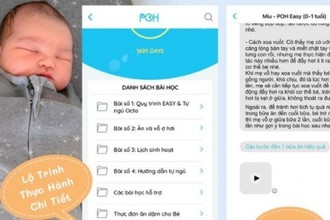 POH EASY: Chìa khóa giúp con ngủ xuyên đêm, mẹ ngủ 8 tiếng/đêm