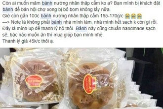 Bánh Trung thu giảm giá kịch kim, dân buôn rao "giải cứu" trên MXH