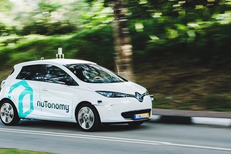 nuTonomy- xe taxi tự lái đầu tiên tại Singapore