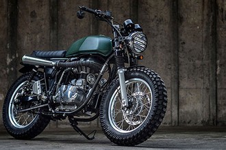 Môtô giá rẻ Royal Enfield Continental GT độ scrambler cực chất