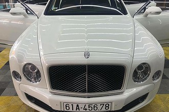 Siêu xe Bentley Mulsanne “biển khủng” hơn 35 tỷ tại Bình Dương