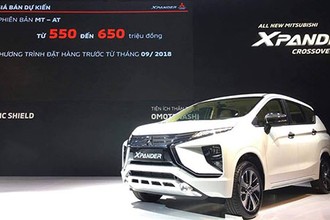 Mitsubishi VN ra mắt Xpander giá rẻ đấu Innova