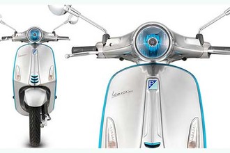 Xe máy điện Vespa Elettrica chạy 100km/1 lần xạc 