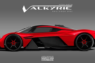 Siêu xe Aston Martin Valkyrie "hàng khủng" giá tới 74 tỷ đồng