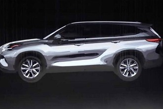 Toyota "nhá hàng" thiết kế của SUV 7 chỗ Highlander 2020