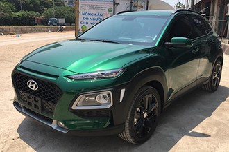 Xe Hyundai Kona màu sơn độc xuất hiện tại Việt Nam