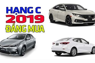 Những xe hạng C nào bán chạy nhất Việt Nam trong năm 2019?