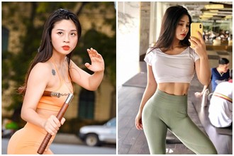 Khoe nhan sắc quá đỗi gợi cảm, “hot girl múa côn” gây mê CĐM