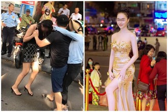 “Tiểu tam” vụ đánh ghen phố Lý Nam Đế khoe lấn sân vào showbiz