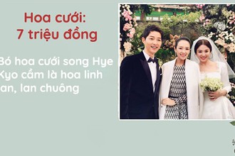 Đám cưới Song Joong Ki và Song Hye Kyo chỉ mất 6 tỷ đồng?