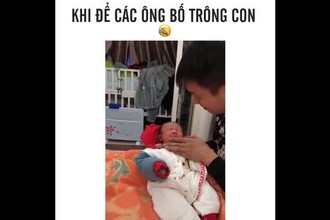 Video: Hết hồn với cách chăm con của những ông bố siêu lầy