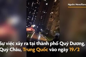 Video: Cả chung cư đồng thanh hét lên sung sướng vì hết thời gian cách ly