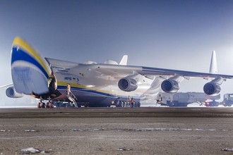 Vừa "hồi sinh", siêu cơ khổng lồ An-225 Mriya của Ukraine bất ngờ xuất hiện ở Trung Quốc