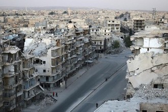 Toàn cảnh Aleppo tan hoang sau hai tuần hứng mưa bom bão đạn