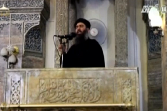 IS công bố clip thủ lĩnh Abu Bakr Al Baghdadi còn sống