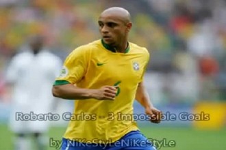 Ba bàn thắng siêu dị của Roberto Carlos