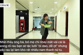 Video: Võ nghệ cao cường của “thánh vẩy rau” khiến dân mạng bái phục