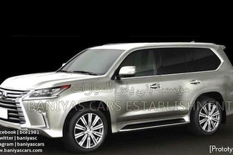 Lexus LX570 tiếp tục lộ diện hình ảnh bản nâng cấp