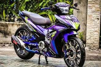 Yamaha Exciter 150 độ "khủng" của dân chơi Việt lên báo Tây