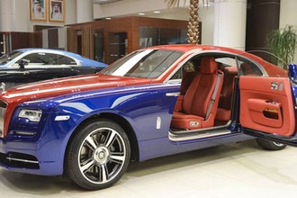 Siêu xe sang Rolls-Royce Wraith màu độc nhất nhất thế giới