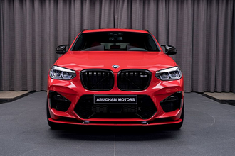 BMW X4 M Competition màu đỏ độc gàn 1,9 tỷ tại UAE