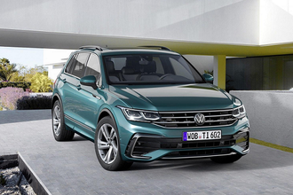 Volkswagen Tiguan 2021, bản hiệu suất cao R mạnh 316 mã lực