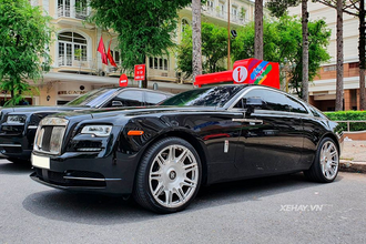 Cường Đô la chi 275 triệu độ "chân" xe siêu sang Rolls-Royce Wraith 