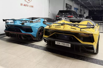 Dân chơi Hà Nội lên đời Lamborghini Aventador tiền tỷ thành SVJ