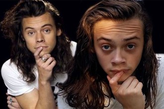 Tìm thấy bản sao giống nhất của nam ca sĩ Harry Styles