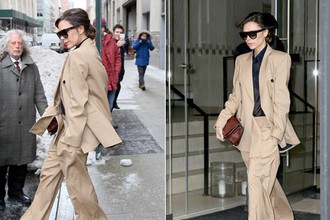 Victoria Beckham bị chê xấu vì bộ vest quá khổ