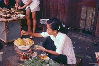 Góc ảnh màu sống động Bangkok những năm 1950