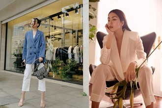 Sao Việt chuộng cách phối blazer sang chảnh chào Thu