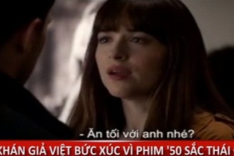 Giận dữ khi phim 18+ “50 sắc thái” bị cắt xén cảnh nóng