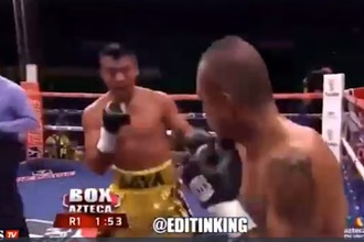 Video: Võ sĩ boxing đấm toàn trượt vẫn được trọng tài xử thắng knock-out 