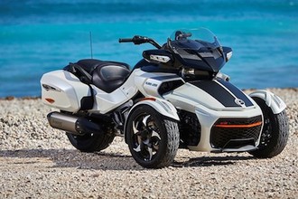 Loạt môtô "khủng" 3 bánh Can-Am Spyder 2017 có gì?