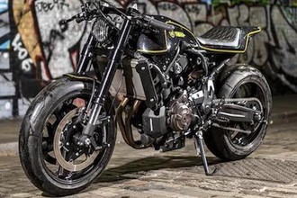 Yamaha XSR700 cafe racer “full carbon” siêu khủng