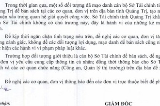 Xuất hiện đối tượng mạo danh công an lừa hàng loạt doanh nghiệp