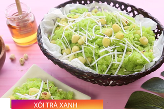 Video: Cách nấu xôi trà xanh lạ vị, cực ngon miệng