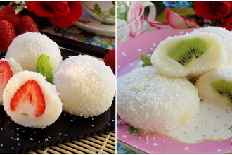 Video Cách làm bánh mochi trái cây siêu xinh siêu ngon