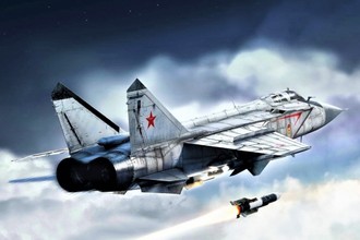 MiG-31: Tiêm kích đánh chặn có tốc độ siêu thanh, trang bị một loại tên lửa lợi hại