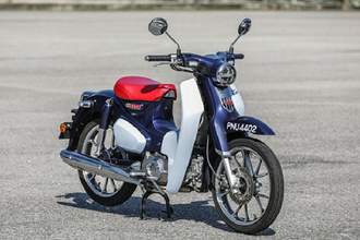 Cận cảnh Honda C125 Super Cub gần 80 triệu đồng tại Malaysia