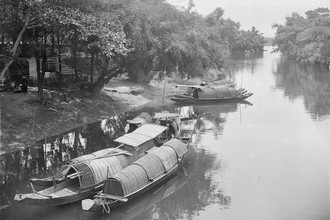 Ngắm sông An Cựu ở Cố đô Huế thập niên 1920 qua loạt ảnh hiếm